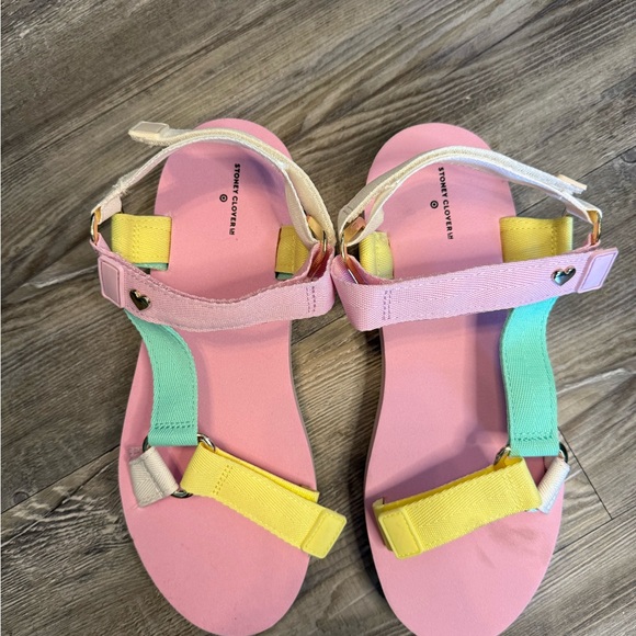 Stoney Clover Lane x Target Chunky Sandals Exclusive Collection Size 10 - Picture 3 of 10